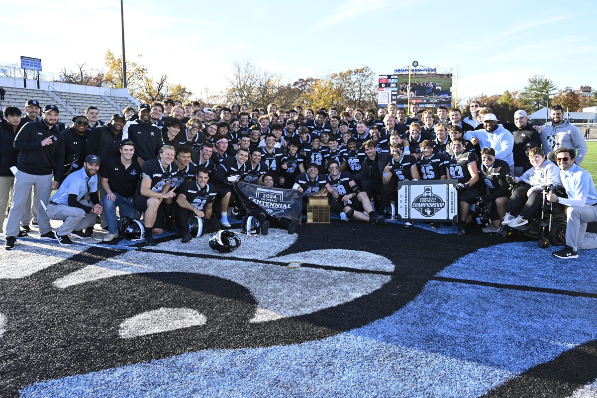 Johns Hopkins Football tweet media