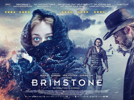 #53/60 Movie Countdown - Brimstone (2017) 🇳🇱 The Dutch (specifically Martin Koolhoven) know how to make American Westerns. Played all over the world w limited release in the US. American critics bashed it for being "exploitative," bleak w extreme violence #pugmovierecommendations