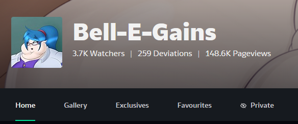 BellGains's tweet photo. So where can my X-exclusive people find me?

Well assuming you even WANT to find me, DA and BlueSky are the two main options to find me. Bell-E-Gains on DeviantART, and BellEGains on BlueSky. https://t.co/i42kGFTkmo