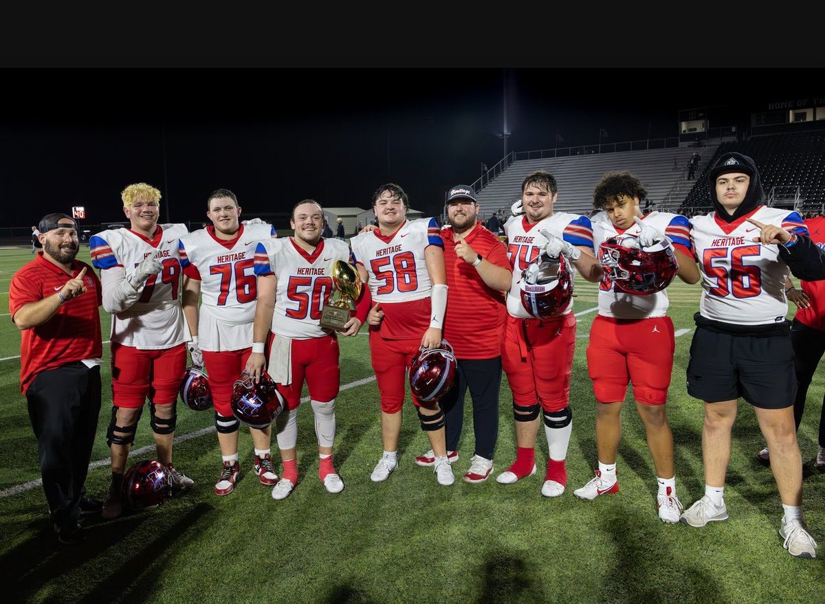 District Champs baby! Undefeated in district play with these dudes! Love my boys up front! Tough to play in the #TRENCHES day in and day out! Wouldn’t want to do it with anyone else! Gold Ball Season starts NOW! #OLineOYeah #PlayersMakePlays #WinnersWin