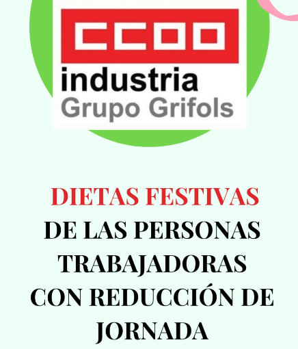 DIETAS FESTIVAS
Otro avance más en la ampliación de los derechos de las personas trabajadoras.
Enlace a INSTAGRAM
instagram.com/reel/DCKv8apuW…
Enlace a FACEBOOK
fb.watch/vLEH0PncWj/

¡UNIDAS POR NUESTROS DERECHOS!
¡Cada paso cuenta, cada voto importa!

Síguenos para más información