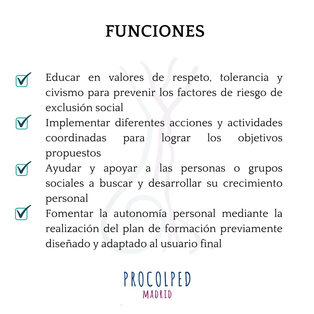 Pro-Colegio de Pedagogía y Psicopedagogía tweet media