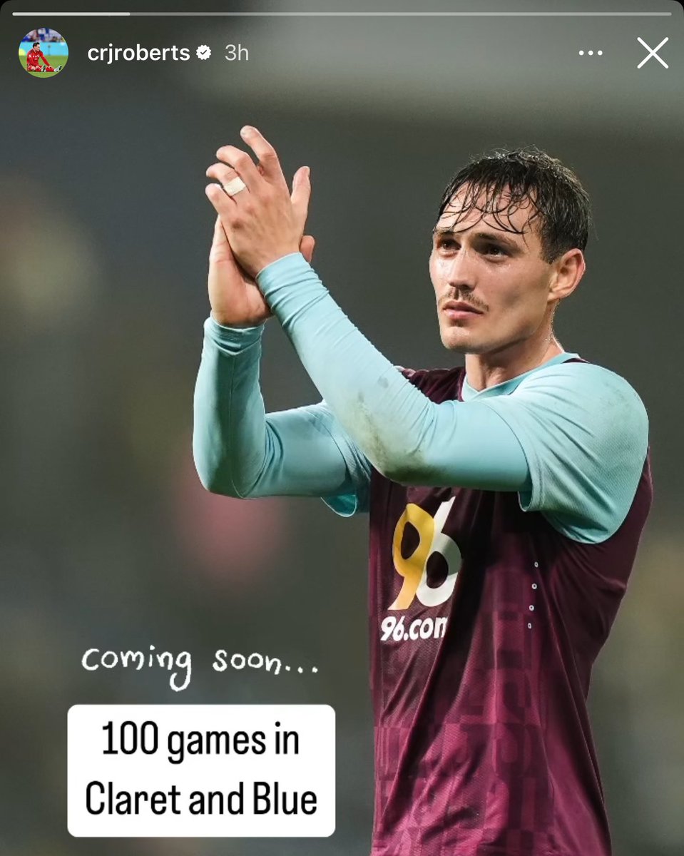 TheBurnleyWay's tweet image. As if it was in doubt, but ConRob starting tomorrow? 😂

Where’s @ContextConnor to celebrate the century?

#TwitterClarets