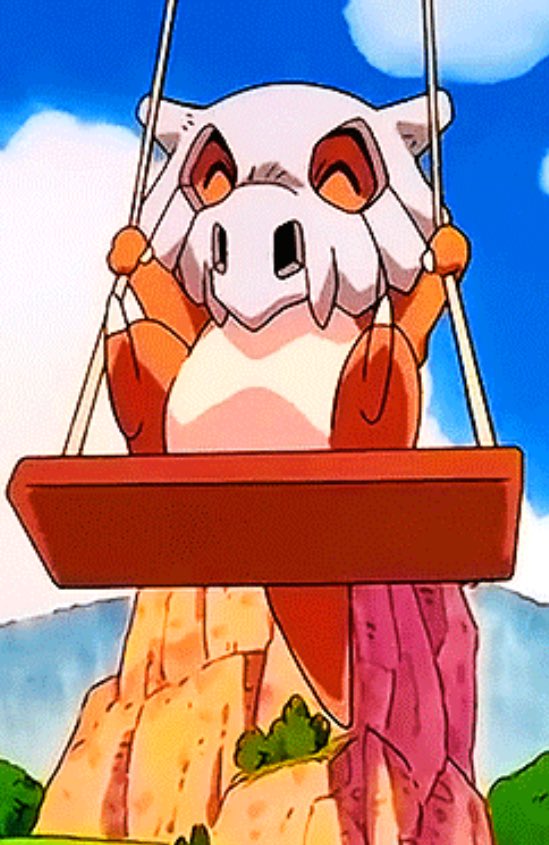 PokemonGems's tweet photo. Cubone swings https://t.co/100JKKXBID