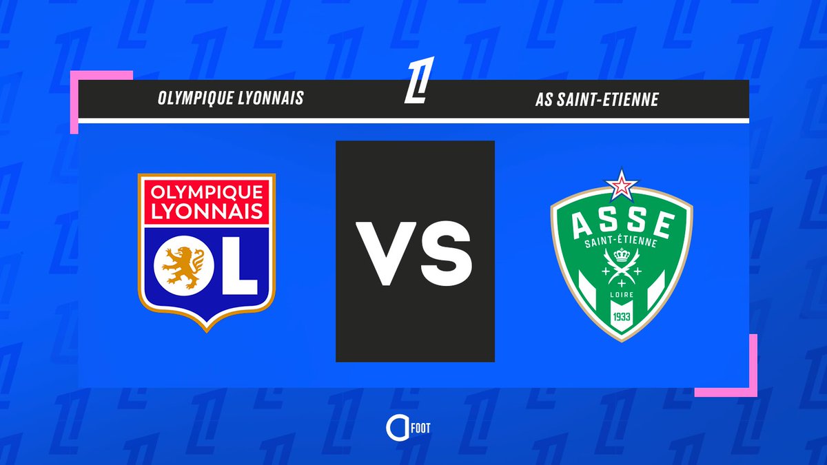 ActuFoot_'s tweet photo. 𝗖’𝗘𝗦𝗧 𝗟𝗘 𝗥𝗘𝗧𝗢𝗨𝗥 𝗗𝗨 𝗗𝗘𝗥𝗕𝗬 ! 😤

Lyon reçoit Saint Étienne ce soir, 20h45, au Parc OL.

Ça nous avait manqué. 🤩🍿 https://t.co/iLng1ColYO