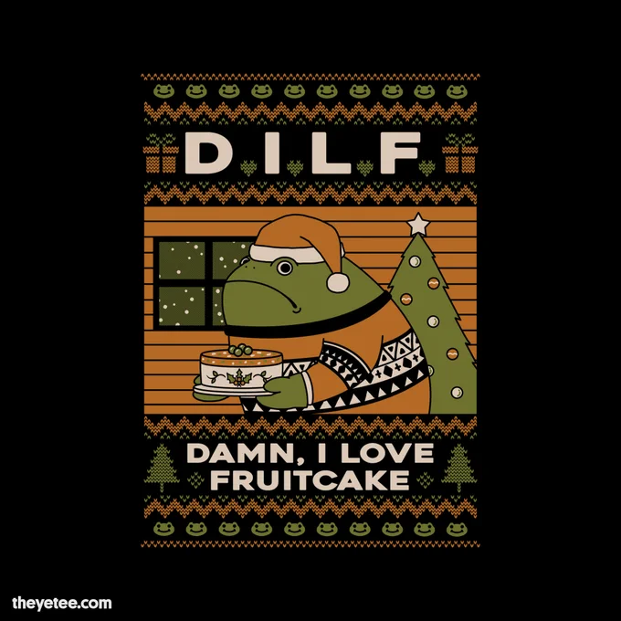 Say the line, frog! Designed by  and available thru November 10th as part of SWEATERFEST! #dailytees  