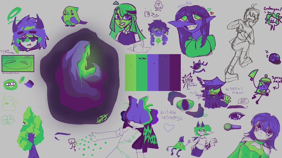 (repost for fix)
Okay so I hosted several (5) Art Jams on Magma, being "draw using this colour palette" and OMG THESE ARTISTS ARE AWESOME!  

I wanted to show how awesome this art is :3 I hope you can appreciate these people's art as much as I did