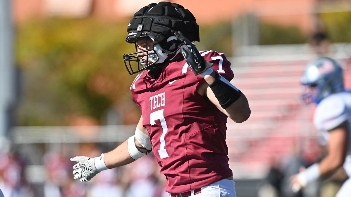 MIT Athletics (@mitathletics) on Twitter photo Defense Forces Four Interceptions as Football Shuts Out Norwich, 27-0
MORE ➡️ tinyurl.com/283qo7au
• LB Chase Williams had a pair of INTs, including a first half pick-six.
• RB Carson Phelps totaled 102 yards and a TD on 28 attempts.
#RollTech | #d3fb | <a href="/MITFootball/">MIT Football</a> Defense Forces Four Interceptions as Football Shuts Out Norwich, 27-0
MORE ➡️ tinyurl.com/283qo7au
• LB Chase Williams had a pair of INTs, including a first half pick-six.
• RB Carson Phelps totaled 102 yards and a TD on 28 attempts.
#RollTech | #d3fb | <a href="/MITFootball/">MIT Football</a>