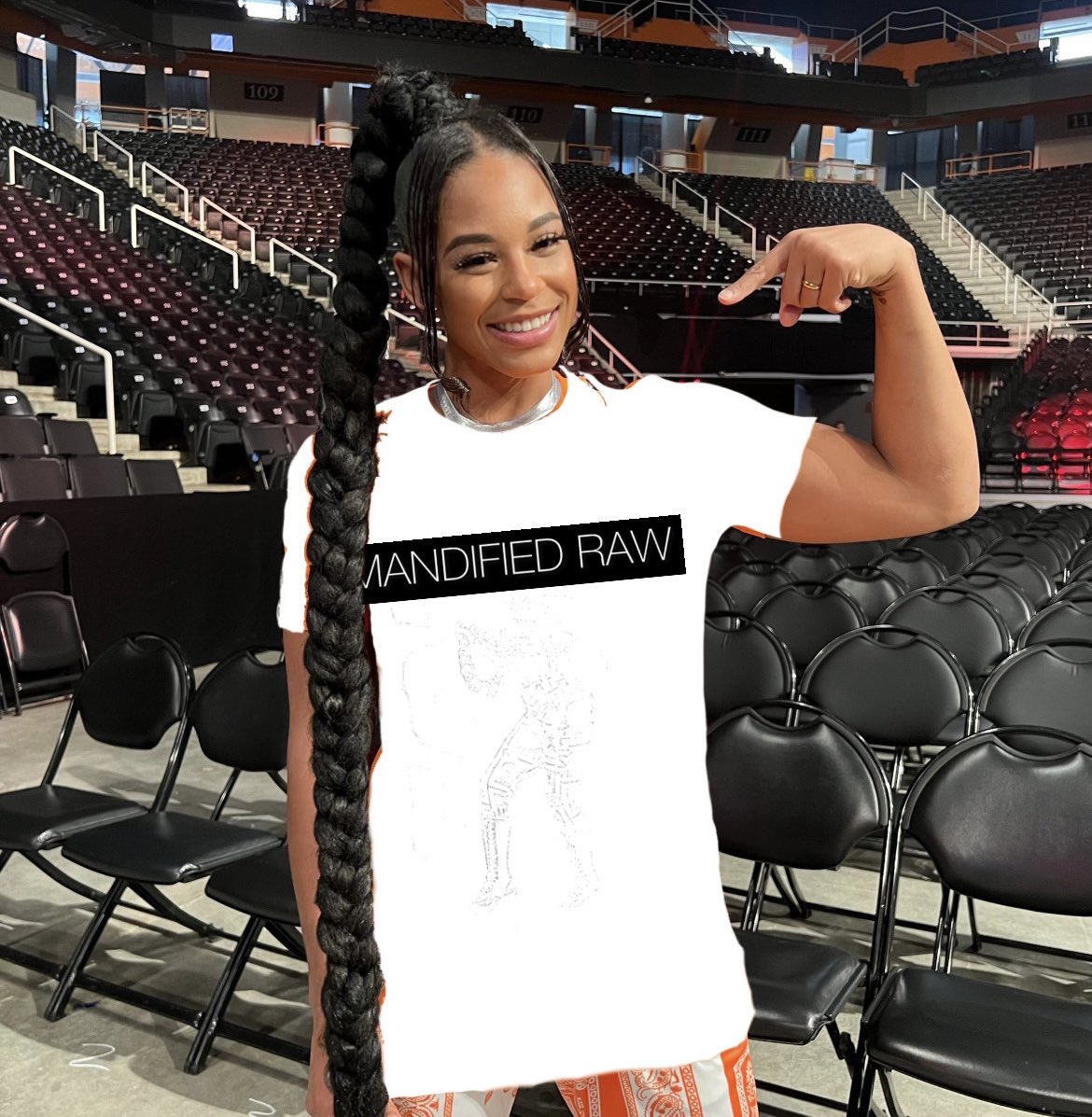 MANDIFIEDRAW's tweet photo. @lacedwithfame @AValidDesire @BrutalNoMore With Honor we are pleased to announce the newest Signee of The Official 𝐌𝐀𝐍𝐃𝐈𝐅𝐈𝐄𝐃 𝐑𝐀𝐖  Brand, a Multi time WWE Women’s Champion, Currently one half of the WWE Women’s Tag Team Champions, WWE Superstar, Black Bull turned, The EST of BWC, @ESTbyNature Bianca Belair! https://t.co/Lg8rRCeorW