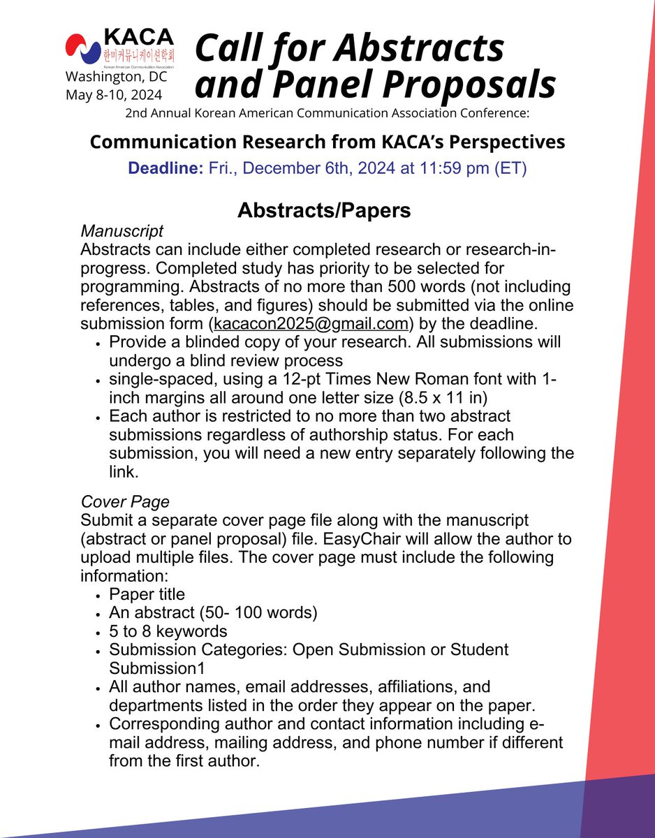 Korean American Communication Association tweet media