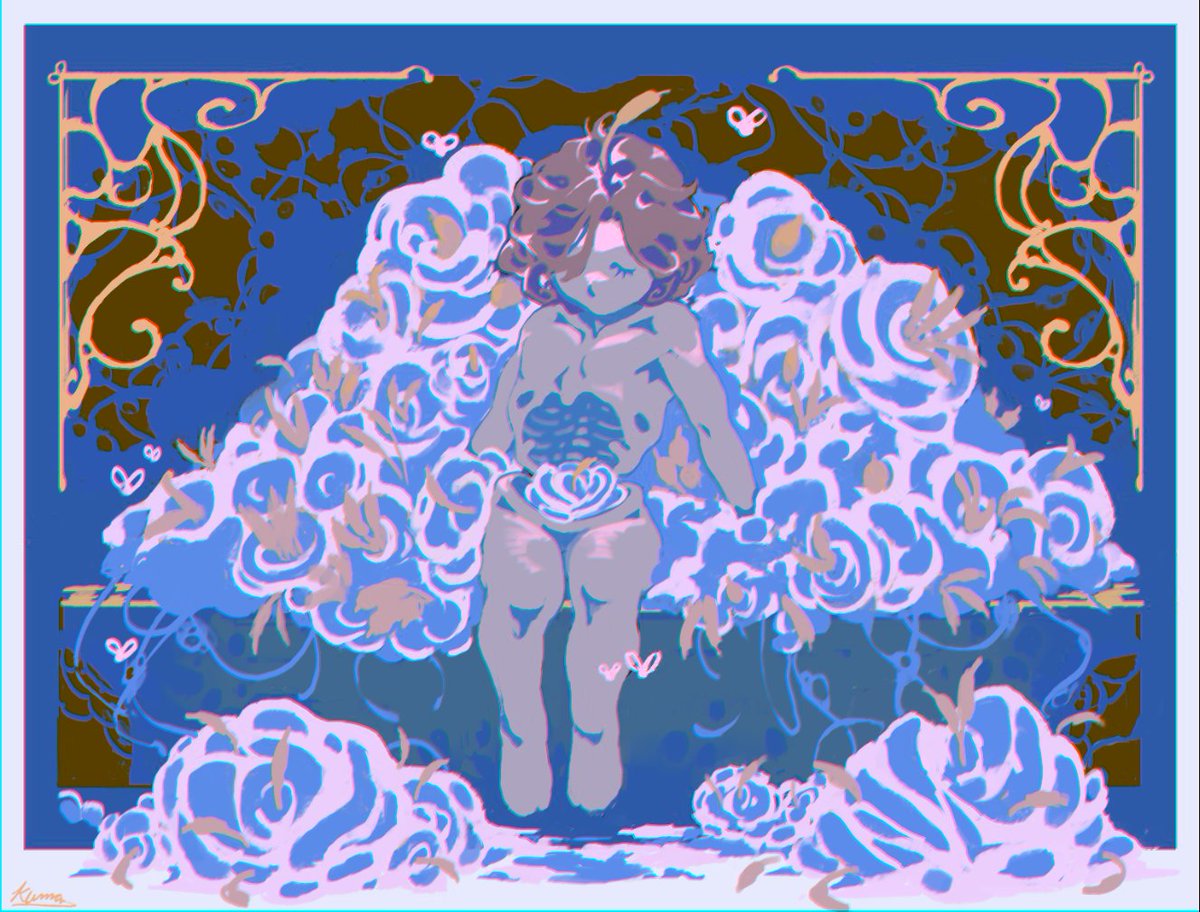 being depressed makes my art better so i took another shot at an old piece of mine