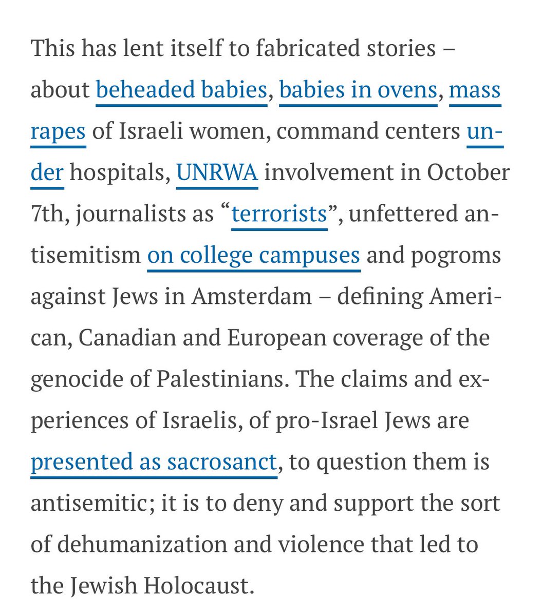 Sana Saeed (@sanasaeed) on Twitter photo In my first piece for <a href="/Mondoweiss/">Mondoweiss</a>, I look at the media spin and fabrications of what happened in Amsterdam and how this is an explicit example of how Israeli Jewish ethnosupremacist claims & violence against Arabs & Muslims - Palestinians - are justified.
mondoweiss.net/2024/11/no-the… In my first piece for <a href="/Mondoweiss/">Mondoweiss</a>, I look at the media spin and fabrications of what happened in Amsterdam and how this is an explicit example of how Israeli Jewish ethnosupremacist claims & violence against Arabs & Muslims - Palestinians - are justified.
mondoweiss.net/2024/11/no-the…