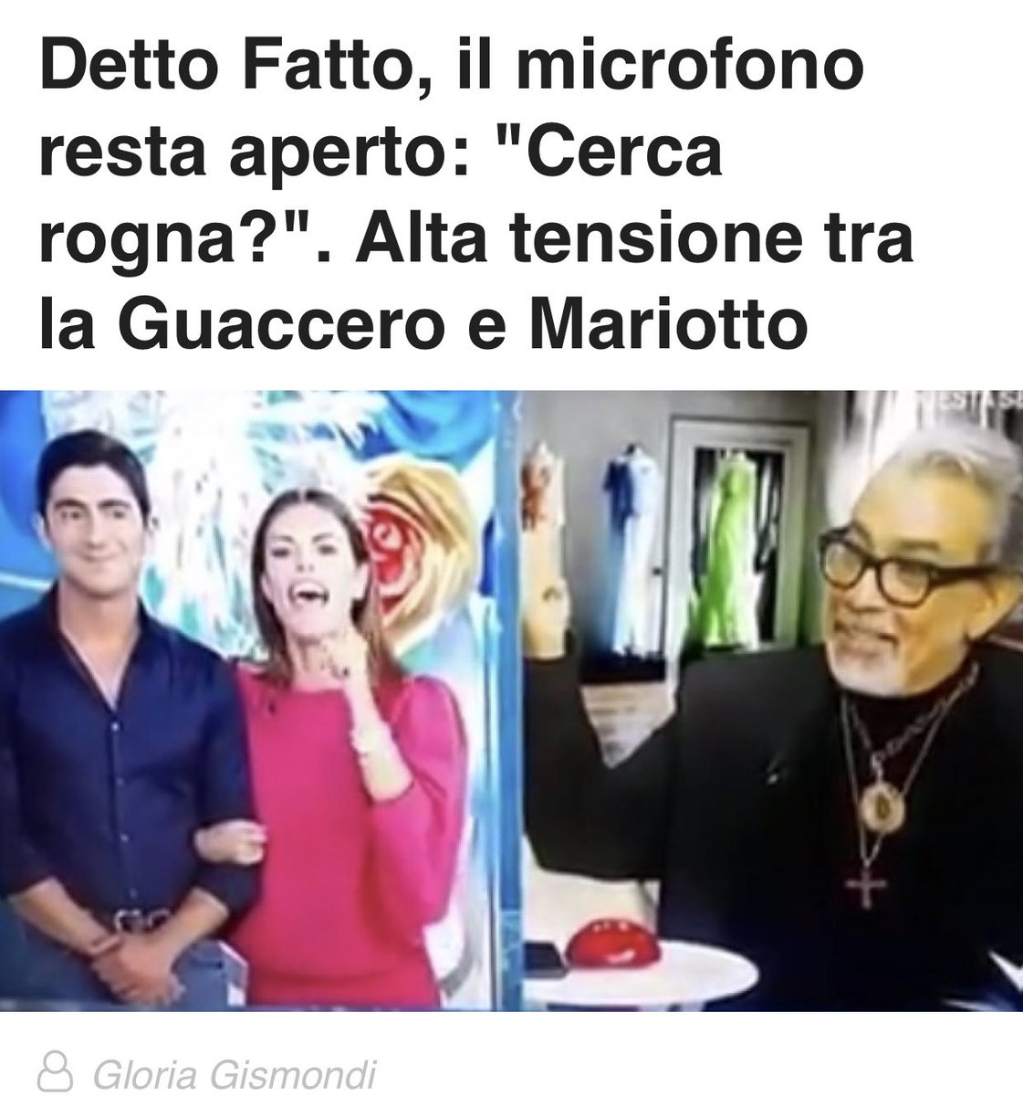 Cinguetterai's tweet photo. Mariotto non ha ancora superato di essere stato sostituito in quattro e quattr’otto nel #DettoFattoRai di Bianca Guaccero.
Ecco cosa c’è dietro ai suoi voti bassi dati a Bianca
#BallandoConLeStelle https://t.co/Kb7PNxwAOT