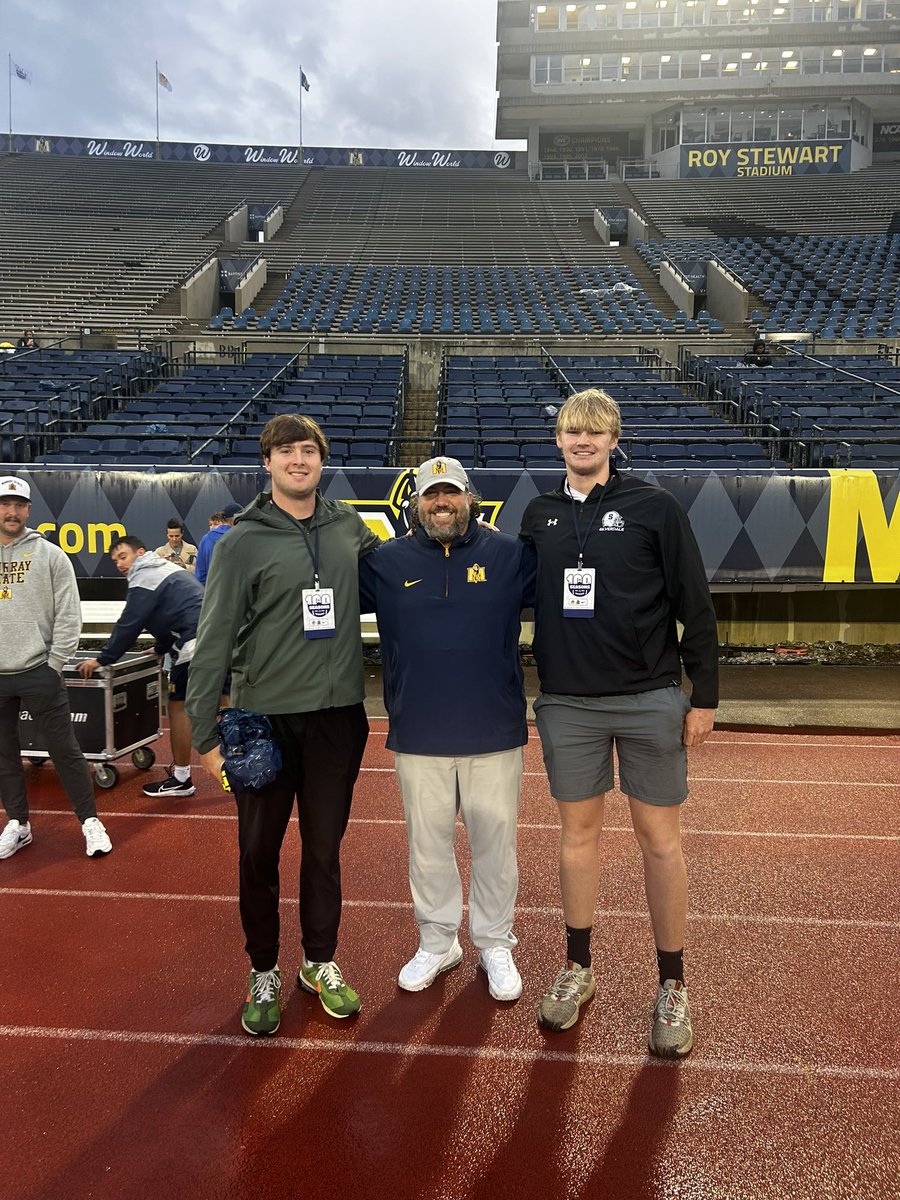 Harris Jenne (@harrisjenneol25) on Twitter photo Had a great time today at the Murray State football game and enjoyed talking to <a href="/CoachARoss/">Adam Ross</a>
<a href="/racersfootball/">Murray State Football</a> <a href="/MSUFBRecruit/">Murray State Football Recruiting</a> Had a great time today at the Murray State football game and enjoyed talking to <a href="/CoachARoss/">Adam Ross</a>
<a href="/racersfootball/">Murray State Football</a> <a href="/MSUFBRecruit/">Murray State Football Recruiting</a>