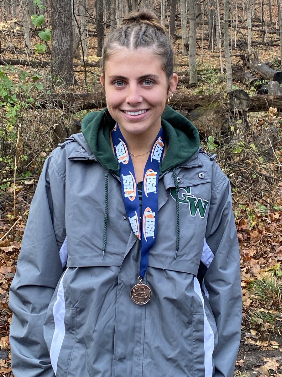Congratulations to Alexa Novak who finished 23rd today at the IHSA State meet and is All-State!