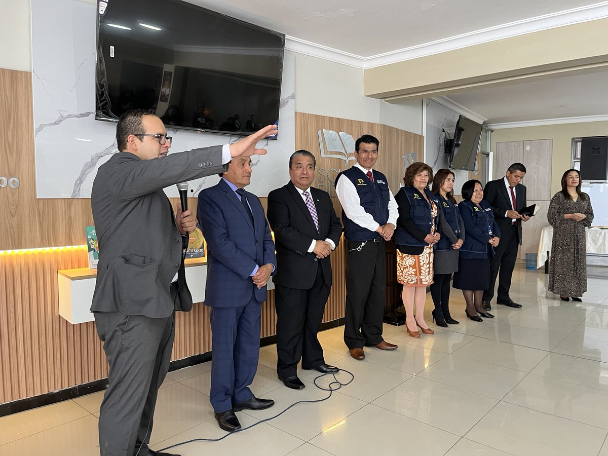 NuevoTiempoPeru's tweet photo. ¡Un segundo Espacio NT para Arequipa! 🗻🤩

Hoy, en la IASD “Parra” se inauguró el segundo #EspacioNT para recibir a los oyentes de la radio que están en busca de paz y esperanza, gracias a #EscuelaBiblicaNT 🙏💛

#NuevoTiempo #UPS 

@AdventistasUPS @Luistiagodc https://t.co/Vs7rxwvwAn