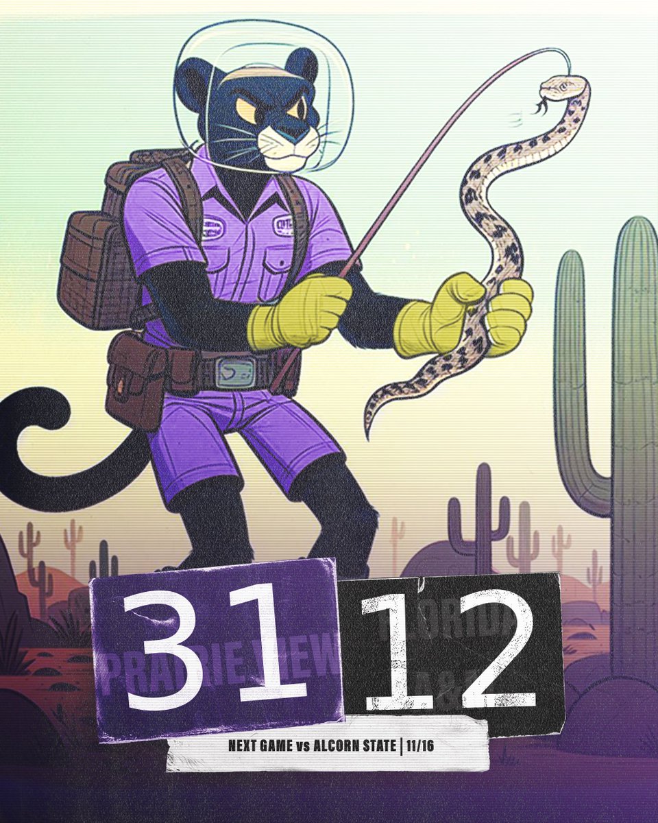 Enough is enough! We’ve had it with these snakes on this Hill!

#PVAMUFootball | #PvNation