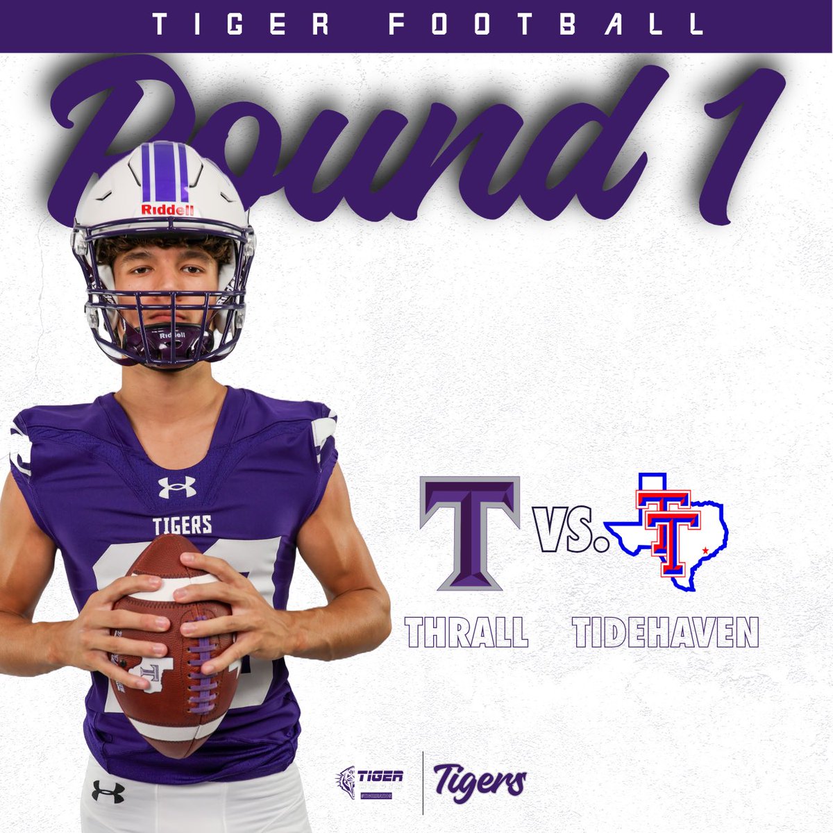 ThrallAthletics's tweet photo. Football Bi District Playoff Game‼️
🆚: Tidehaven 
🗓️: Friday, Nov 15th
🕖: 7:00 Kick Off 
🏟️: Bulldog Stadium (Flatonia HS)
🎟️: $5 Adults &amp; Students Cash at Gate

#TigerNation🐯🏈 https://t.co/usIhBVWmRa