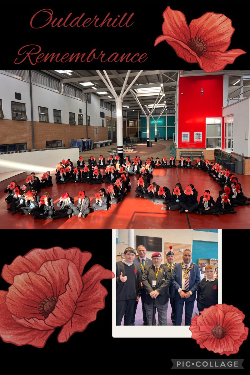 A privilege to visit <a href="/oulderhillla/">Oulder Hill Leadership Academy</a> to join over 80 students from the #history club who had researched stories of our town’s fallen heroes and civilians from the war. Truly moving to see young people so engaged with our history, honouring those who gave so much. 
#RemembranceDay