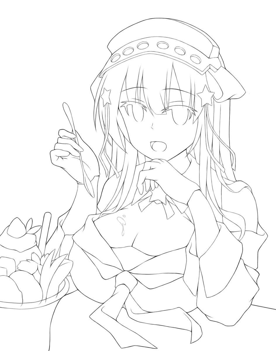 フレッチャー線画 