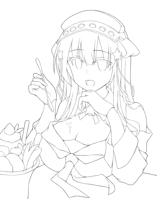 フレッチャー線画 