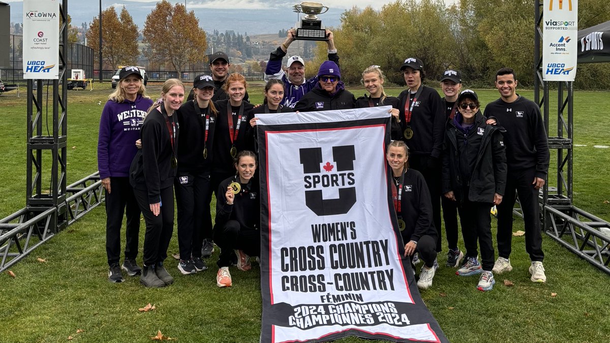 WesternMustangs's tweet photo. 🎽 U SPORTS COACH OF THE YEAR 🎽

Congratulations to Cross Country Head Coach Guy Schultz who was named @USPORTSca Women’s Coach of the Year at the 2024 U SPORTS Championship today.
#RunWithUs l #PurpleAndProud l #LetsGoMustangs l https://t.co/hGFLiQZAnn