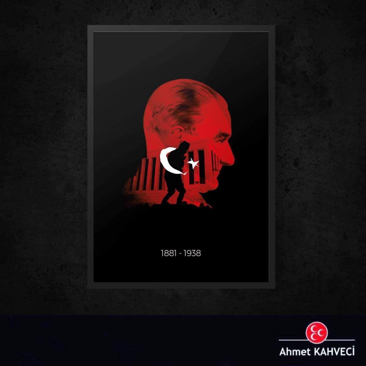 Ebediyete İrtihalinin 86. Yıldönümünde Cumhuriyet'imizin Kurucusu Ulu Önderimiz Başbuğ Mustafa Kemal Atatürk'ü Rahmet, Minnet ve Şükranla Anıyor, Aziz Hatıraları Önünde Saygıyla Eğiliyorum. Ruhu Şad Olsun...