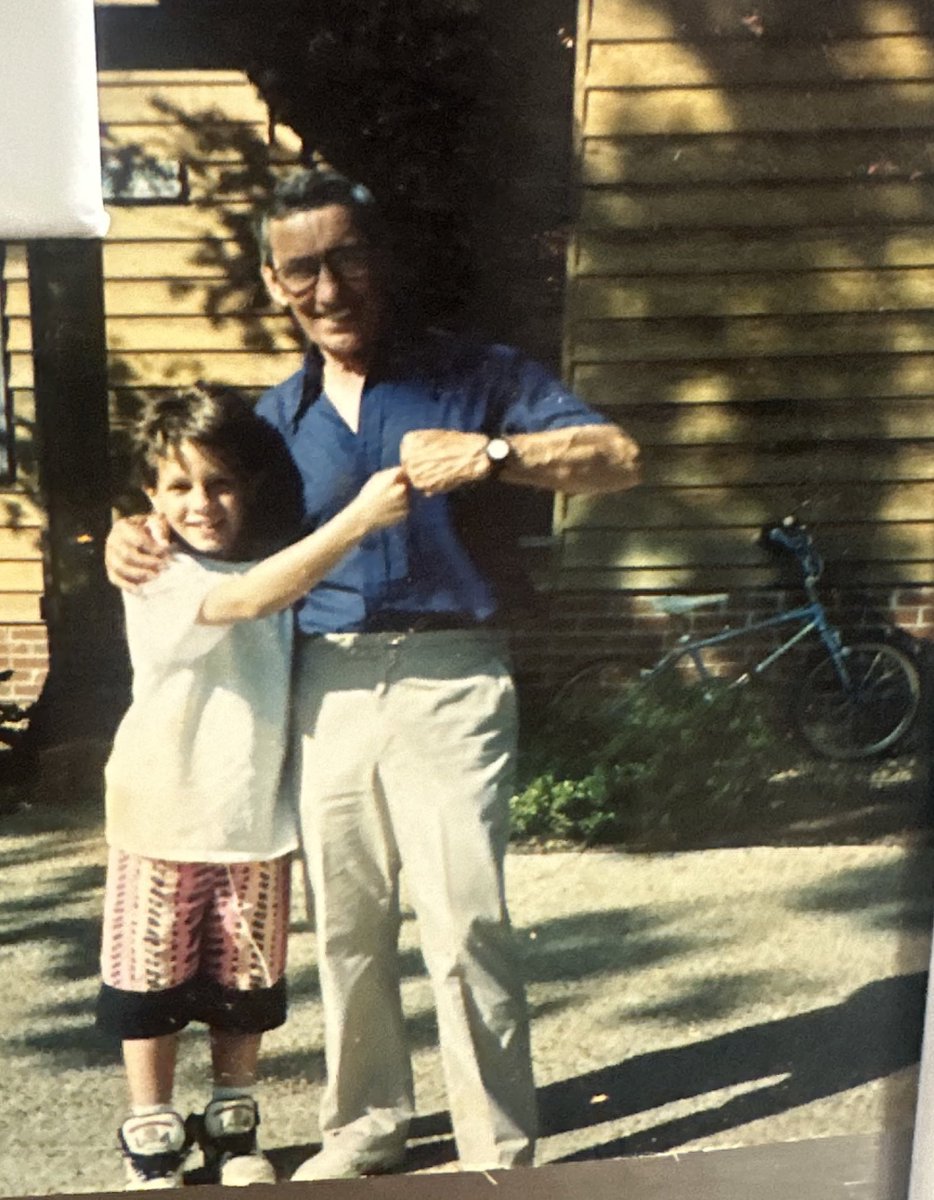 Happy 100th to Pop Pop! He’s up there somewhere enjoying some pasta and a MGD for sure.🍺🍝 Best grandpa ever. 
♥️🤌