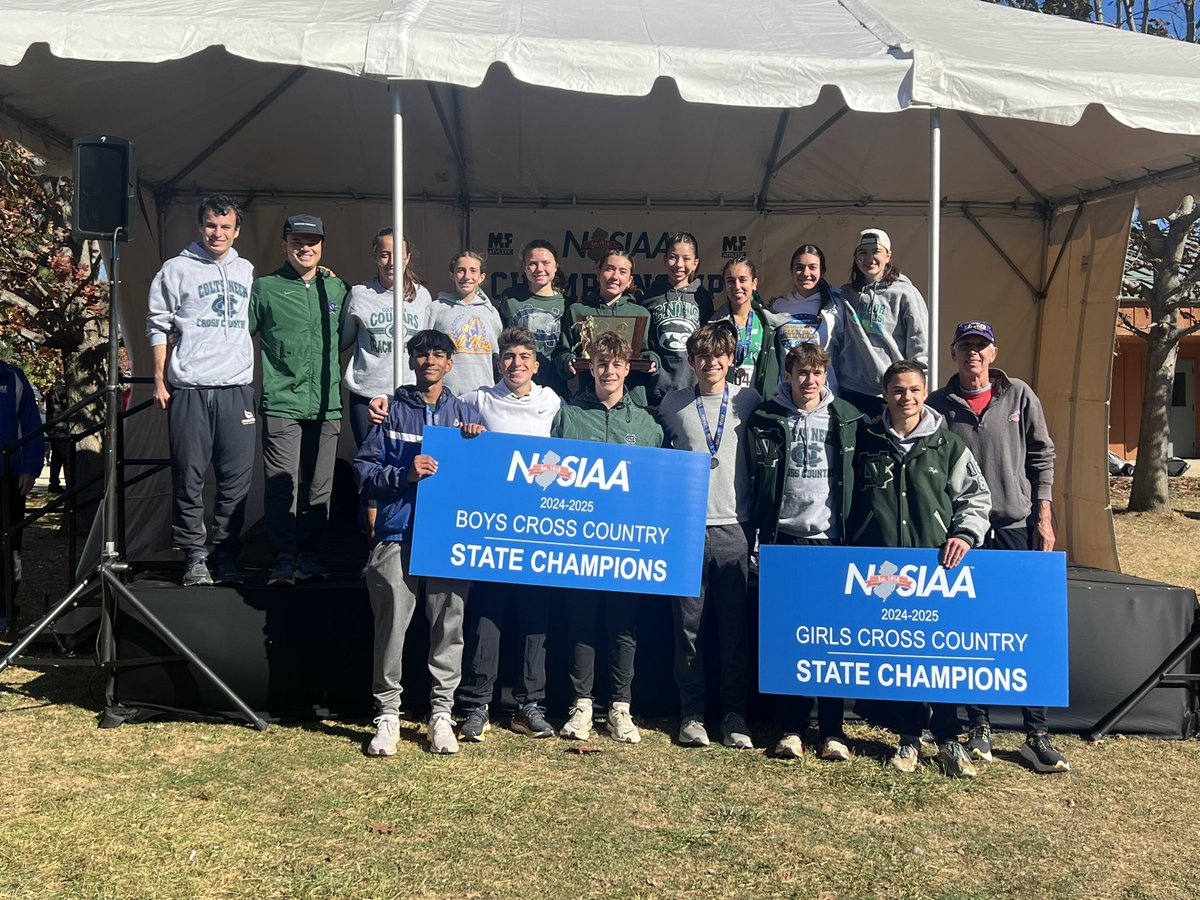 Congratulations to both Boys and Girls Cross Country: both are the 2024 <a href="/NJSIAA/">NJSIAA</a> Group III Champions! It’s a great day to be a Cougar! #CougarPride #CNHSSports