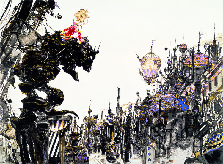 xe0_xeo's tweet photo. Final Fantasy - Yoshitaka Amano https://t.co/rDmS7gltEa
