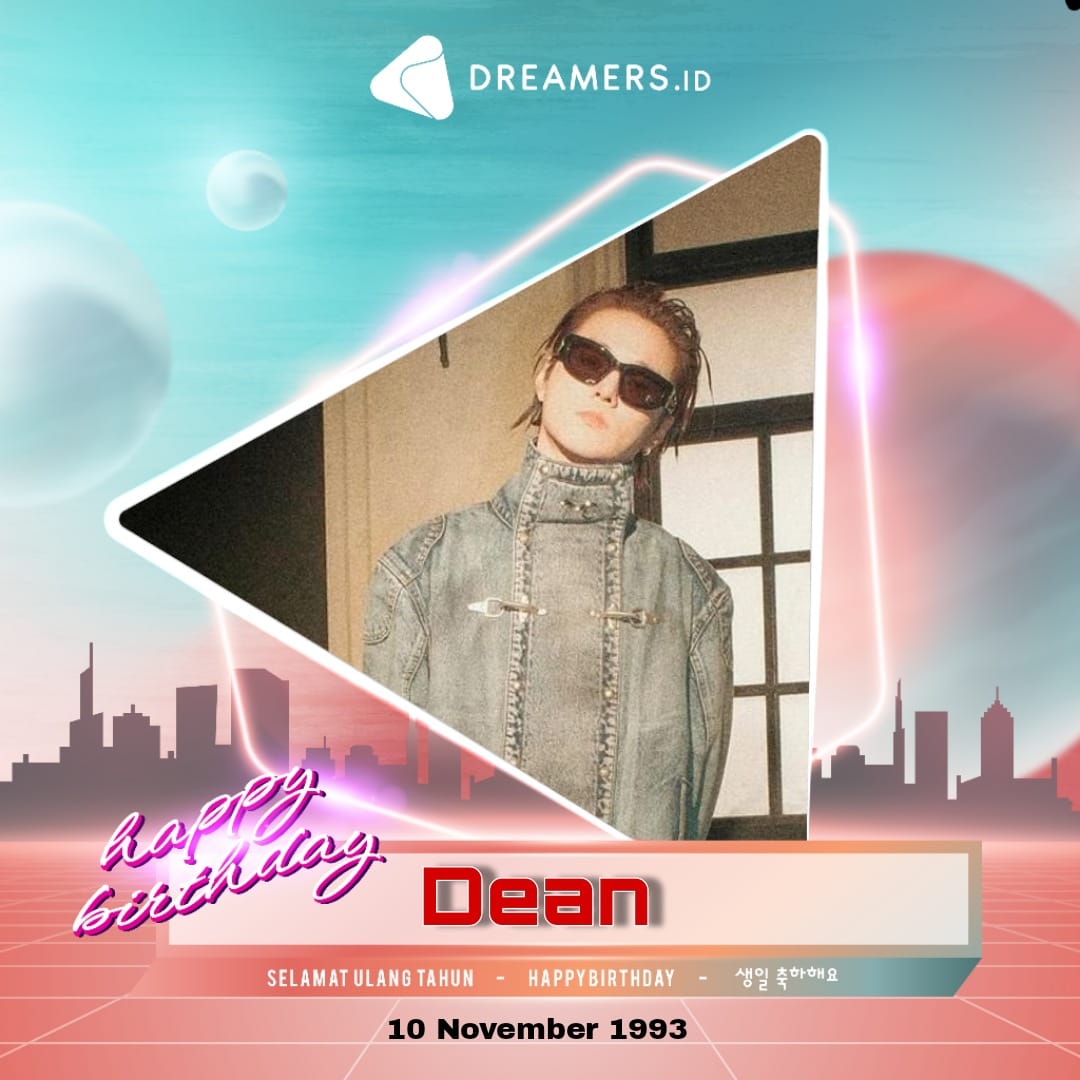 DreamersRadioID's tweet photo. Happy Birthday Dean! 🎂🥳❤️
@deantheofficial

Wishing you a blessed year and a wonderful day!

#Dean #딘 #KwonHyuk #권혁 #Deantrbl 
#HappyDeanDay #HappyBirthdayDean https://t.co/V4sXmwwmrm