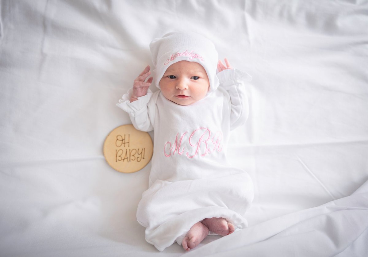 CryptoIvy74's tweet photo. Yesterday at 4:03pm, I became a grandma. 7lbs 9oz, Madelynn Renee. She is perfect and my heart is full. Hannah and Madelynn are both doing well. https://t.co/VBq448GEIu
