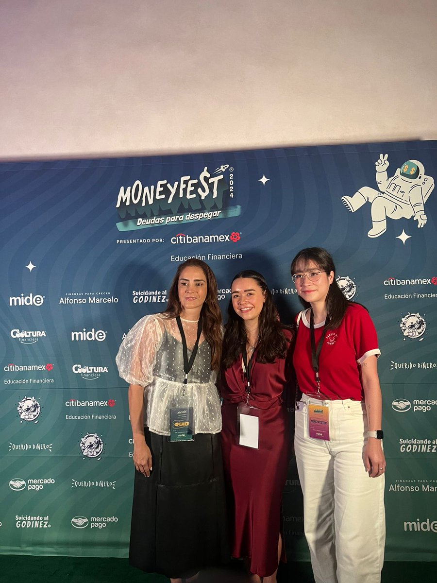 En MoneyFest puedes convivir con tus financieros favoritos. 

#MoneyFest2024