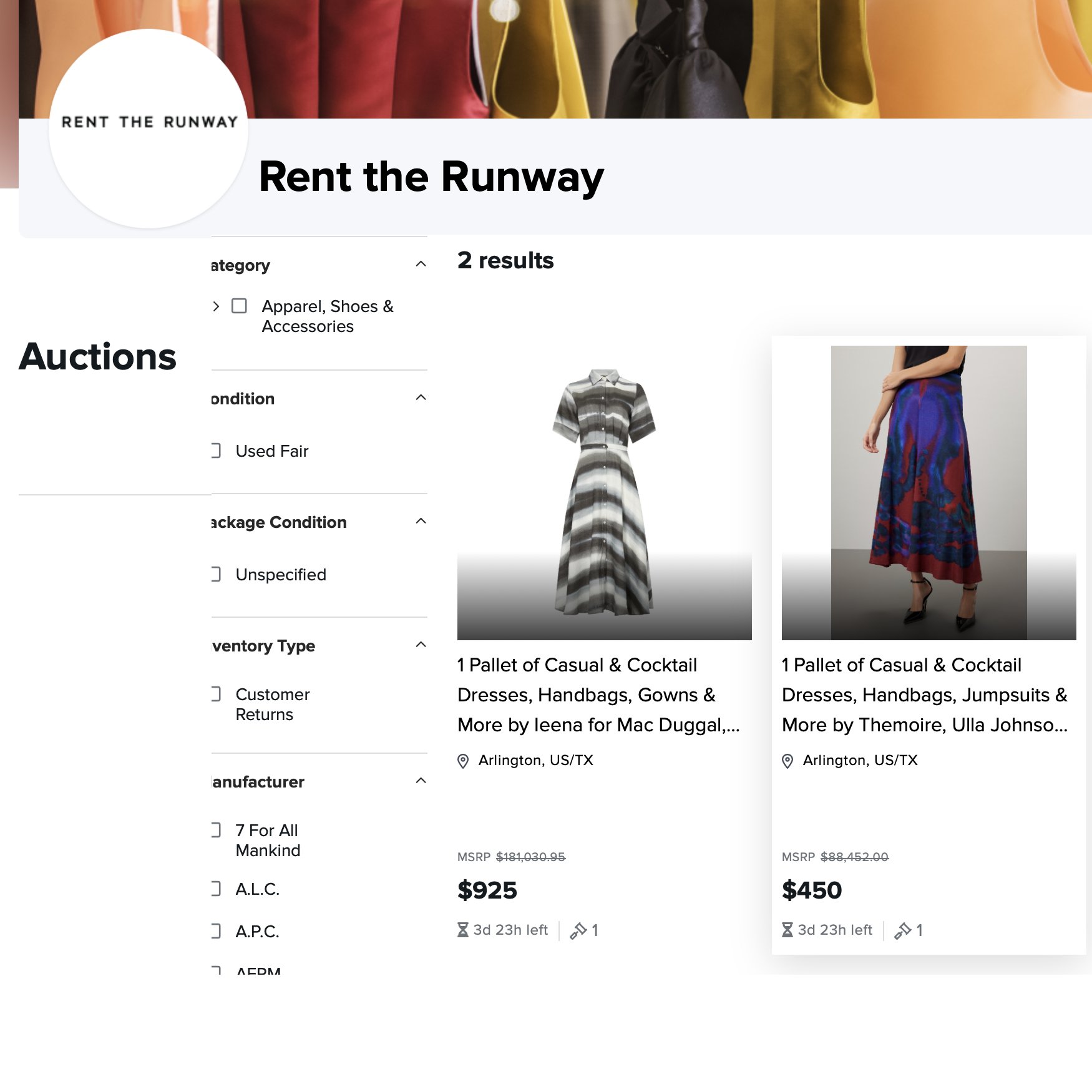 Rent the runway handbags sale