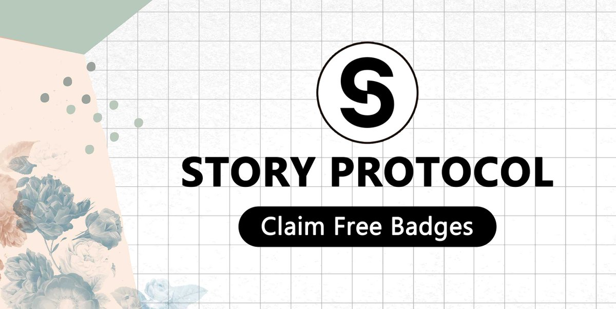 Crypto_Pranjal's tweet photo. Claim These Free Badges on Story Protocol! 🔥

@StoryProtocol just rolled out its ecosystem dapps, and a bunch of new projects have launched their own badges!

To claim these badges, you’ll need to complete a few tasks. They’re soulbound, meaning they can’t be transferred, which could make them super valuable for a possible Story Protocol airdrop.

To get started, head over to the ecosystem page, open each project, and claim the badges one by one.

✅ Story Protocol Ecosystem Page: https://t.co/Bk0jhEEpxI

———————

Quick Guide to Claiming 4 Badges:

1️⃣ Color Badge: https://t.co/mIRH1mIWij

- Follow the link and complete the social tasks.
- On the collections page, buy and list an NFT.
- Head to the license page, buy an NFT, then open an NFT > click “View IP asset” > Mint license.

———————

2️⃣ Unleash Badge: https://t.co/a4RJhcsf3a

- Go to the quests page and finish each quest.

You’ll need to stake some IP tokens to complete it, and you can do that here: https://t.co/kIhlysz65h

———————

3️⃣ PiperX Badge: https://t.co/0NlCd4e55J

- Become a PiperX OG Starter.
- Swap and add liquidity on the Story testnet.
- Claim your badge after a week. 

OG snapshot is in 5 days, so get in quick!

———————

4️⃣ Verio Badge: https://t.co/OqGoUnLr0D

- Follow the steps to claim this badge.

For this one, you’ll need to restake vIP tokens on at least 5 IP assets, but right now only 2 assets are available. Go ahead and restake on those two, and keep an eye out for the remaining ones. Once they’re up, finish it off and claim your badge.

———————

That’s it for now! Be sure to keep checking the ecosystem page for more badges and claim as many as you can.