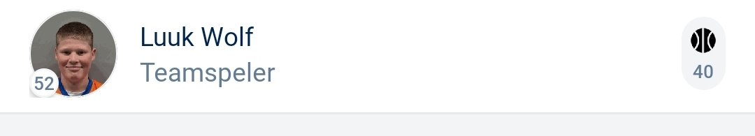 40 punten voor Luuk Wolf bij U14-3