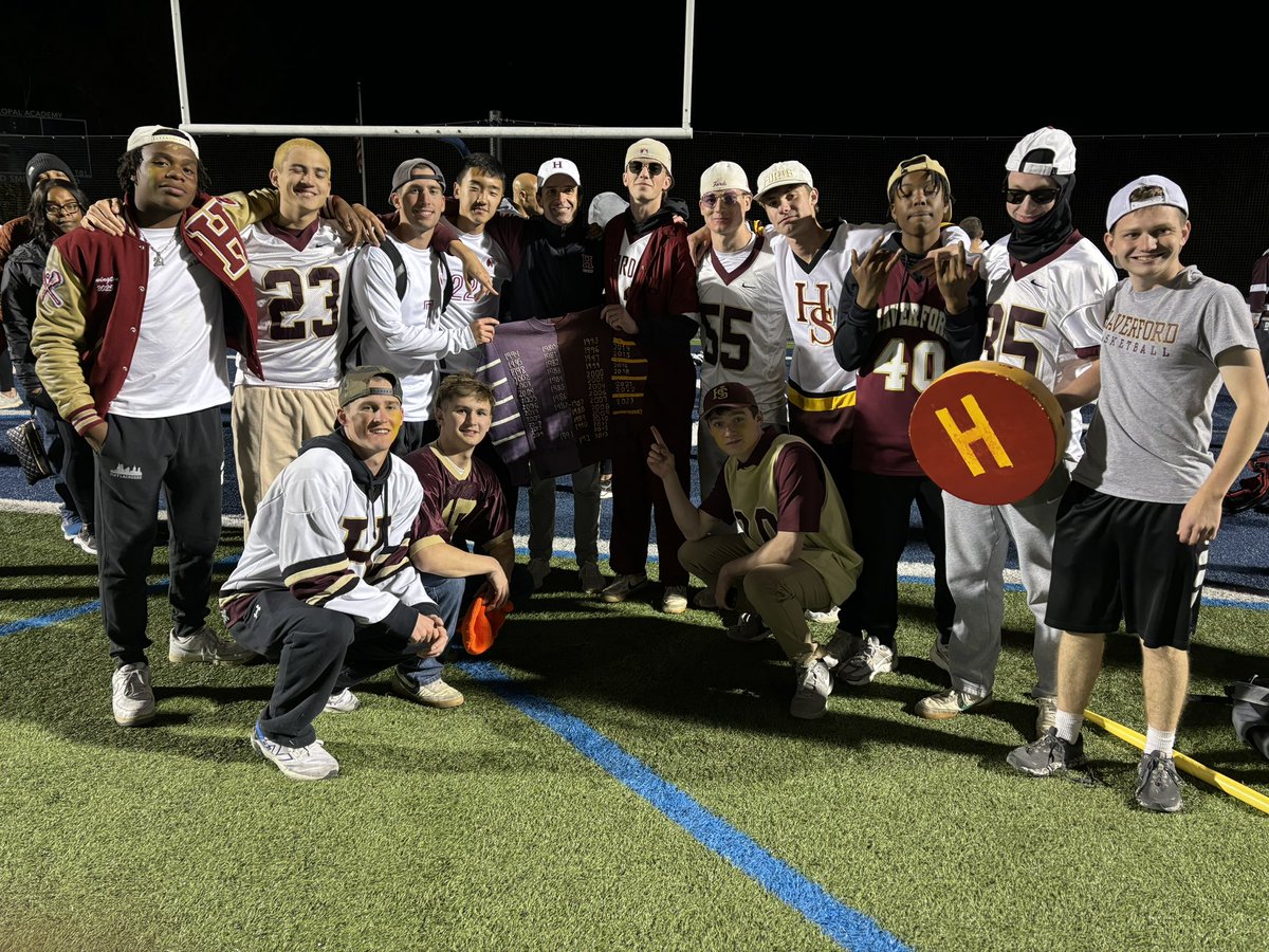 PhSportsDigest's tweet image. FOOTBALL: @FordsFootball wins 29-14 against @EA1785_Football. What a game to commemorate #EAHaverfordAIS Weekend of spirited competition @HaverfordSchool gets to keep the coveted sweater once again!
@GoFords @Ea1785 @EA1785_Athletic 📹@sjnard