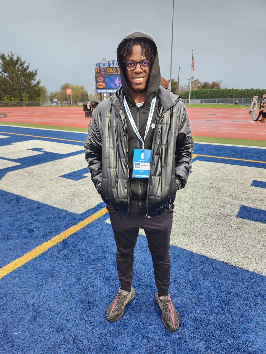 Evan Marion (@evanmarion__) on Twitter photo After an amazing game day visit and conversation with <a href="/CoachOkonkwo/">Chidubem Okonkwo🇳🇬🇺🇸</a> I’m blessed to receive an offer from <a href="/IC_Football/">Illinois College Football</a> !!
<a href="/KirkwoodFB/">Kirkwood Football</a> <a href="/jmac___19/">Jeremy Maclin</a> After an amazing game day visit and conversation with <a href="/CoachOkonkwo/">Chidubem Okonkwo🇳🇬🇺🇸</a> I’m blessed to receive an offer from <a href="/IC_Football/">Illinois College Football</a> !!
<a href="/KirkwoodFB/">Kirkwood Football</a> <a href="/jmac___19/">Jeremy Maclin</a>