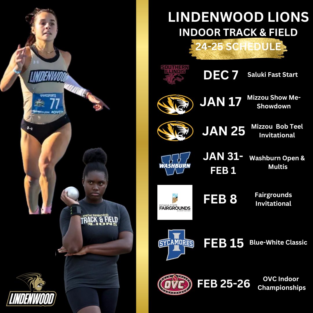 Let the countdown begin #OneRoar #OVC #D1 #NewLevel #LUTrackandField