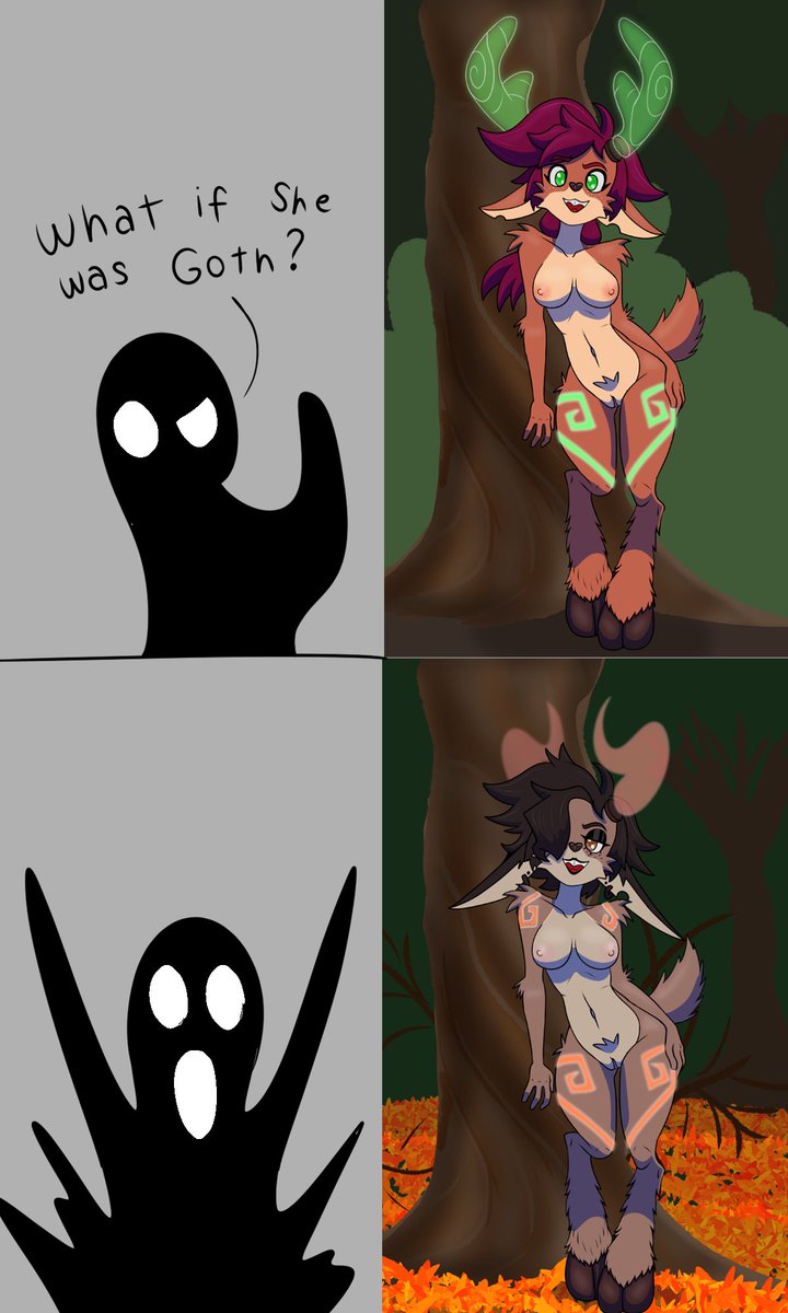 ArcatechART's tweet photo. Little meme made with @seggcellent 's season changing OC Fonna https://t.co/oTV7lxaYqi