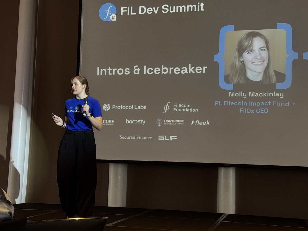 _FilOz's tweet photo. ๐ธ Capturing the energy at Day 1 of #FilecoinDevSummit with Jennifer (@_jennijuju), Molly (@momack28), and the entire team!
The FIL-OZ crew is here and ready to build the decentralized future!
๐ Join us in shaping what's next on @Filecoin! ๐
#FilecoinCommunity #Web3 #FilDevSummit