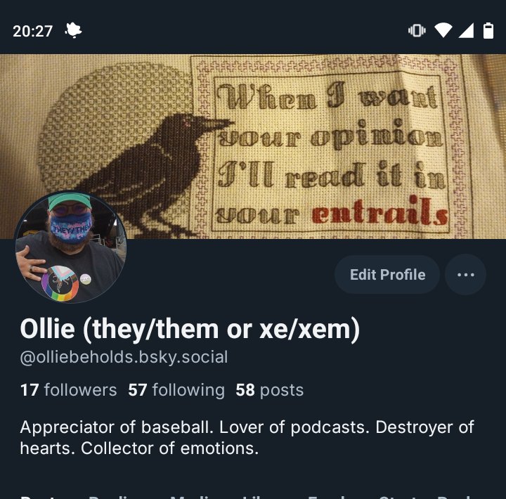 OllieTheWriter's tweet photo. Giving anyone who hasn't found me over there and wants to a week's notice. https://t.co/eRj7mzDUC3