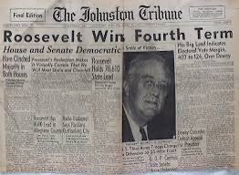 TammiMinoski's tweet photo. #OTD 1944: President #FranklinRoosevelt was elected to his fourth term. Three months into the term Roosevelt died. Congress then passed the #22Amendment which set term limits for president. https://t.co/7884Ni1pSd #Presidents #ElectionNight https://t.co/TBx4iIzVRi