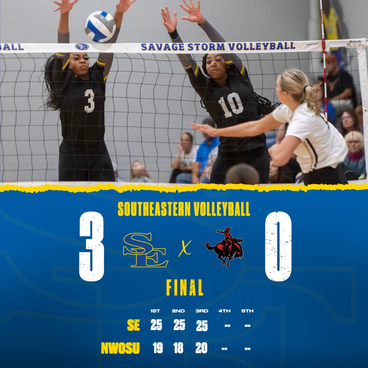 🧹🧹🧹

#GoSoutheastern l #TakeCover