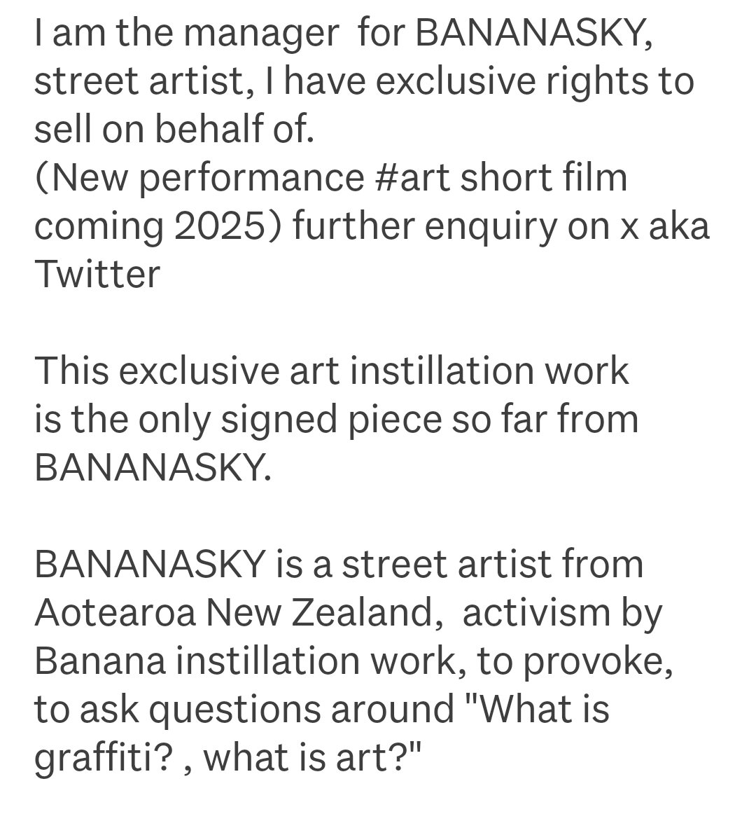 BananaskyArt's tweet image. #BANANASKY #upperhutt #art "prototype" signed original art piece for sale here: trademe.co.nz/5009518550