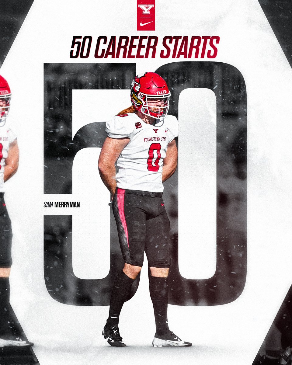 Congratulations to our 𝙎𝙖𝙢 𝙈𝙚𝙧𝙧𝙮𝙢𝙖𝙣 on making 5️⃣0️⃣ career starts at long snapper! 🐧🏈

#GoGuins
