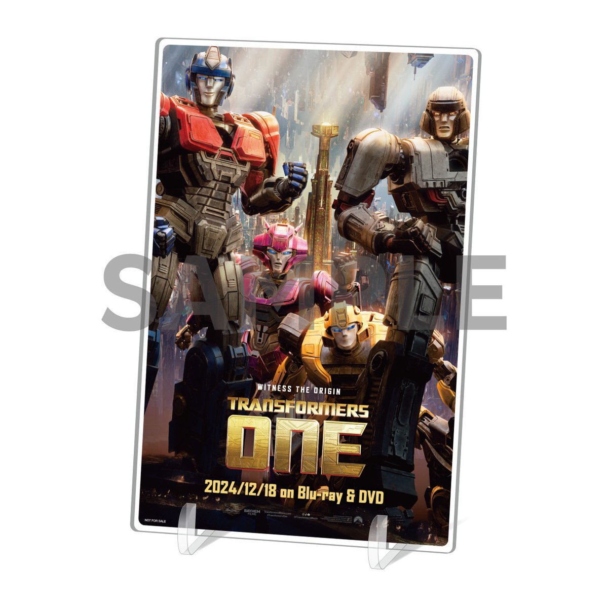 予約開始📢 ＼ 『#トランスフォーマー/ONE』Blu-ray+DVD・4K UHD 12/18