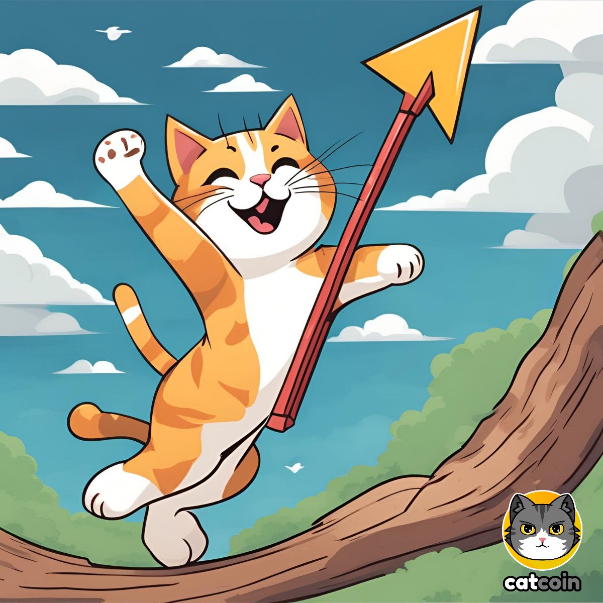 officialcatcoin's tweet photo. #Catcoin $CATS are loving the pawsitive moves upward. Over 90% growth within the last 24 hours. https://t.co/VlG0zR2EVx