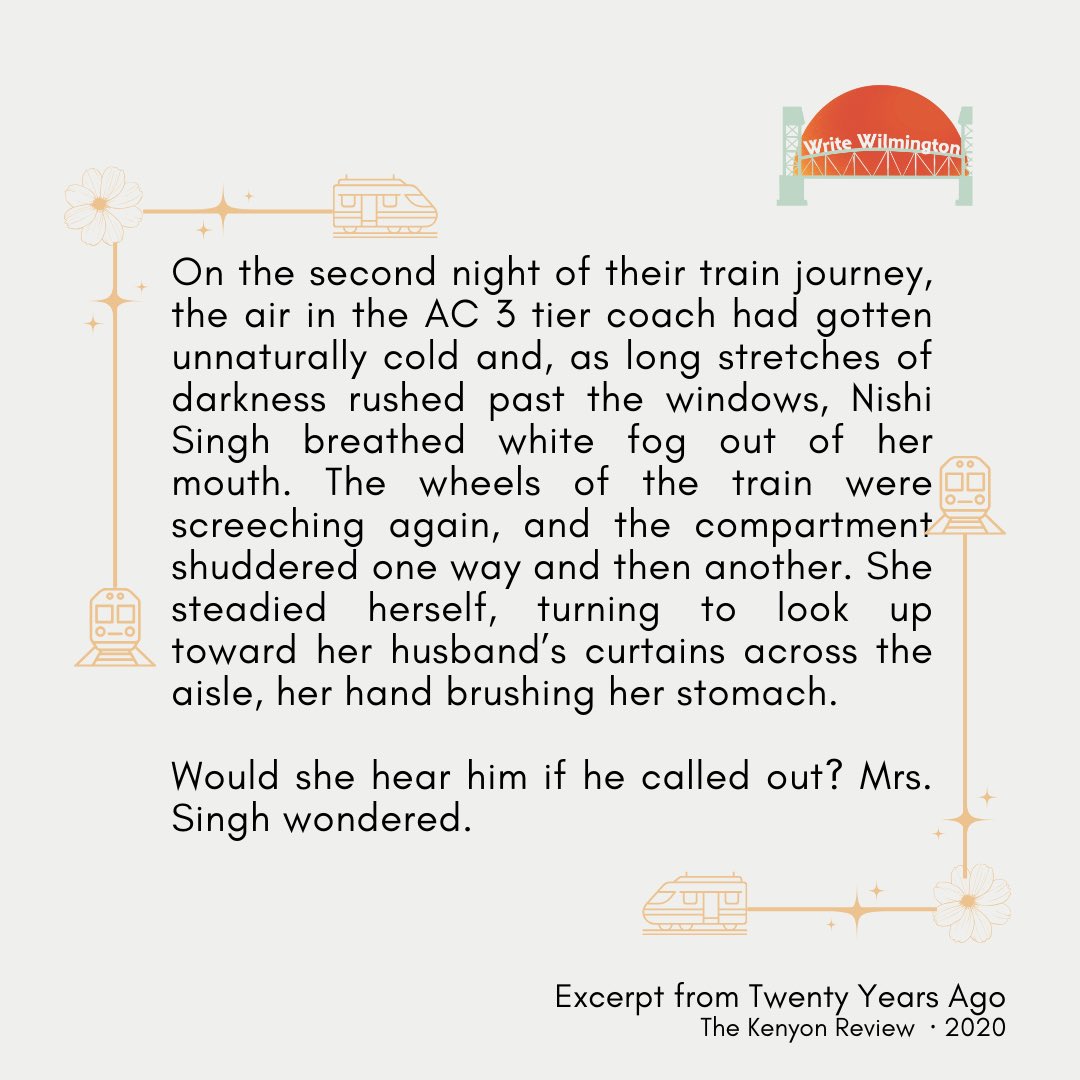 WriteWilmington's tweet photo. Join us this Friday for a writing session with Misha Rai! https://t.co/U8jd4hC8gP