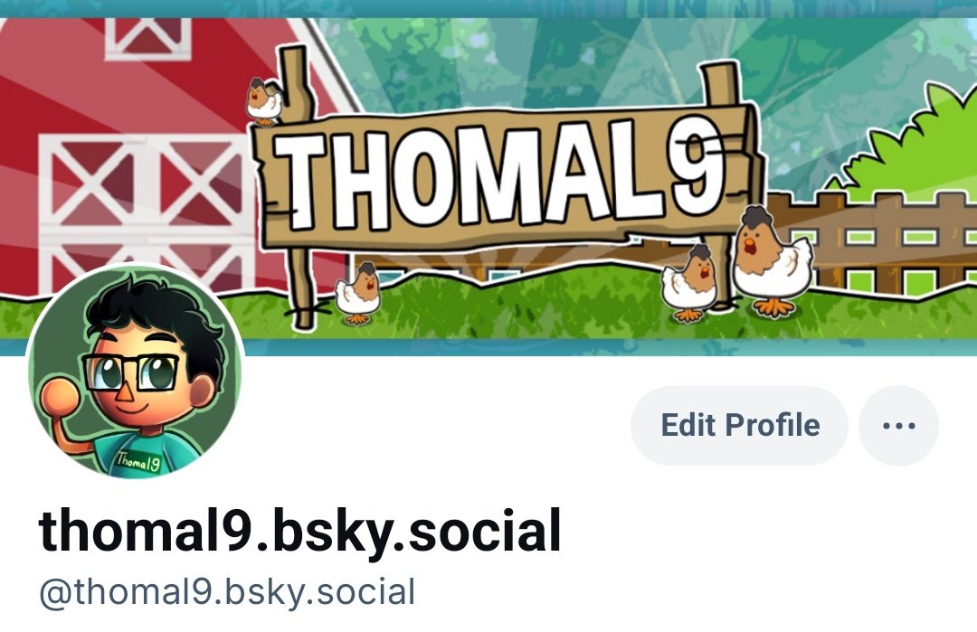 Thomal9's tweet image. Just a reminder of where you can follow me in case I stop posting on here given everything happening on Twitter.